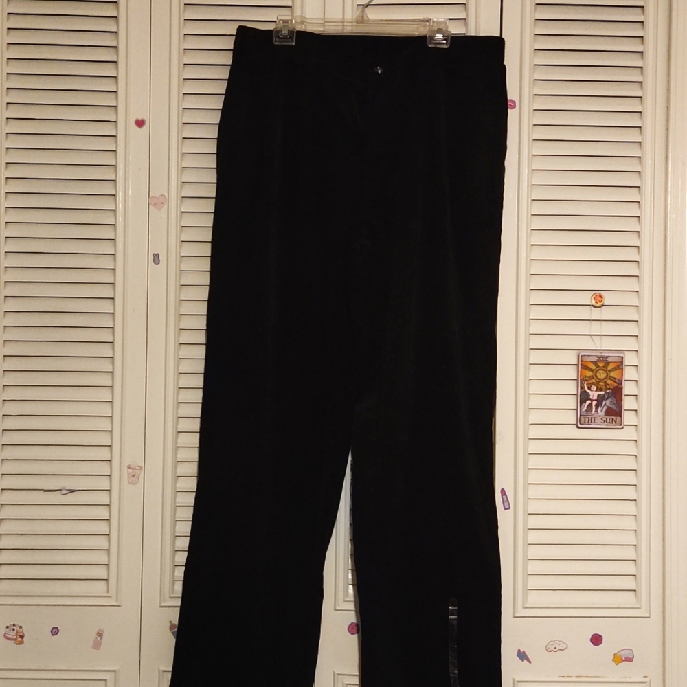 Nevada Omega Apparel Co. Black Corduroy Pants